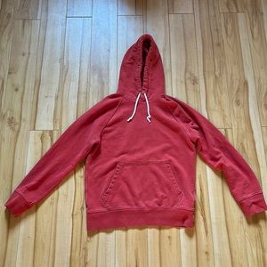 Red Club Monaco hoodie.